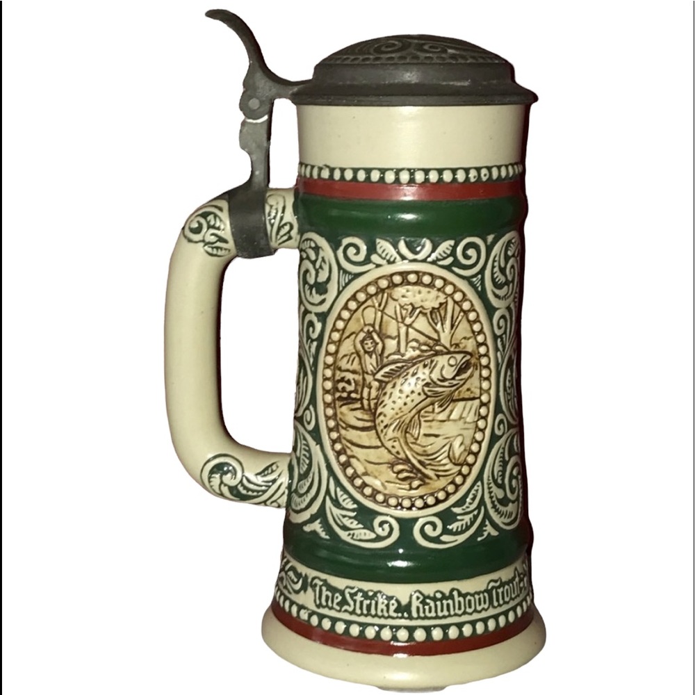 AVON Beer Stein Hunting Fishing Mug 1978 - Picture 10 of 10